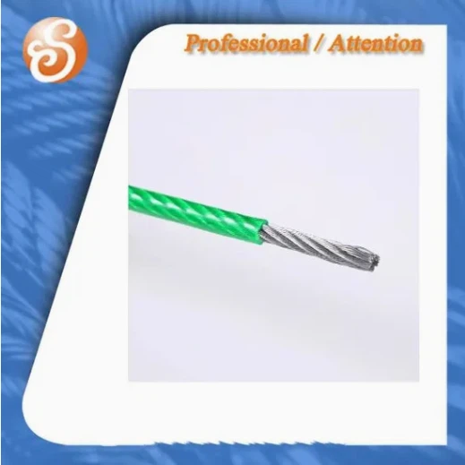 Good Quality 6X19+FC PVC Coated Flexible Steel Wire Rope